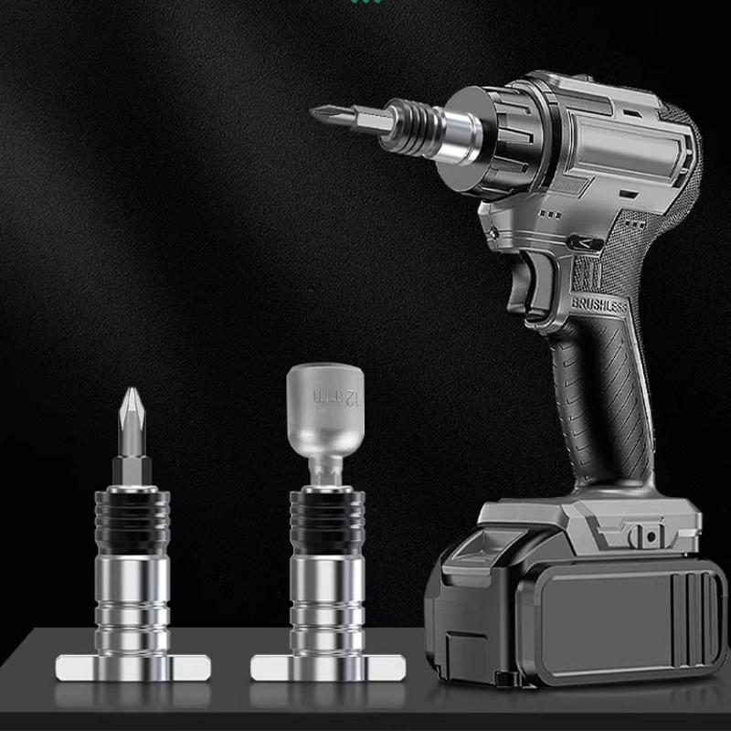 Electric wrench conversion head dual-use square axis batch head drill bit screwdriver machine conversion multifunctional