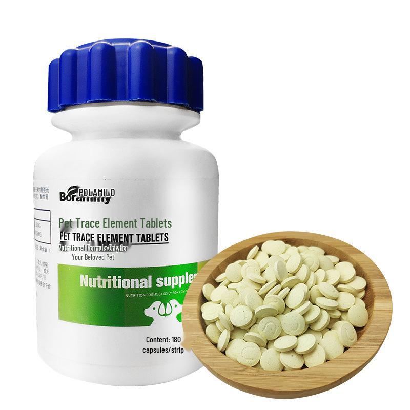 Pet Probiotic Tablets for Dogs & Cats - Deodorizes & Reduces Halitosis - 180 Count
