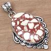 Pendant Wild Horse Jasper Gemstone Valentine'Day Gifted Silver Jewelry 2.25"