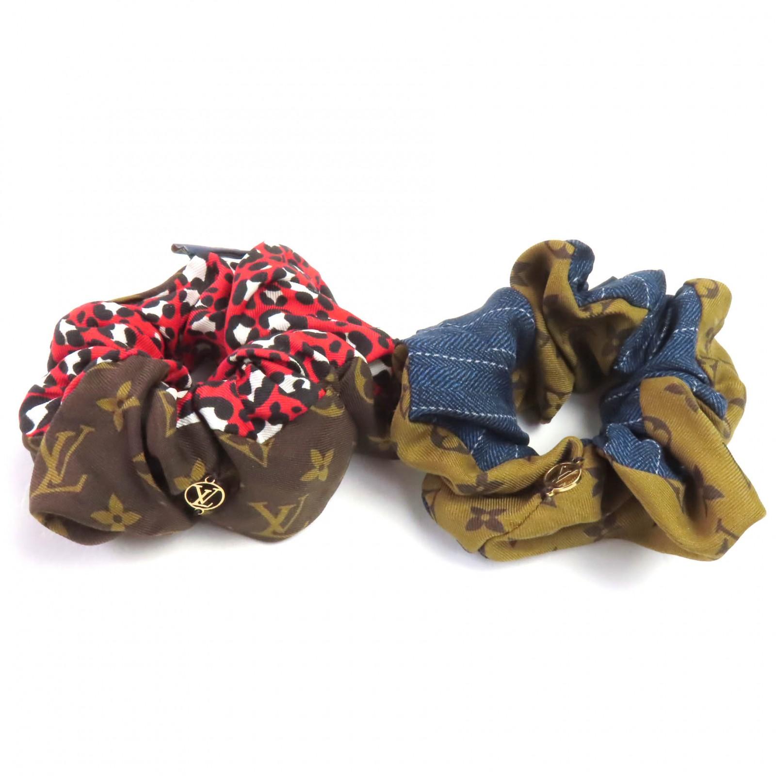 

Excellent LOUIS VUITTON hair accessory Multi silk Women M77011 Used