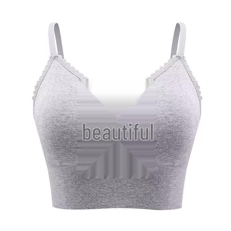 

Women s Seamless Backless Camisole: Casual, Versatile, Wire-Free Bandeau Sports Bra XL
