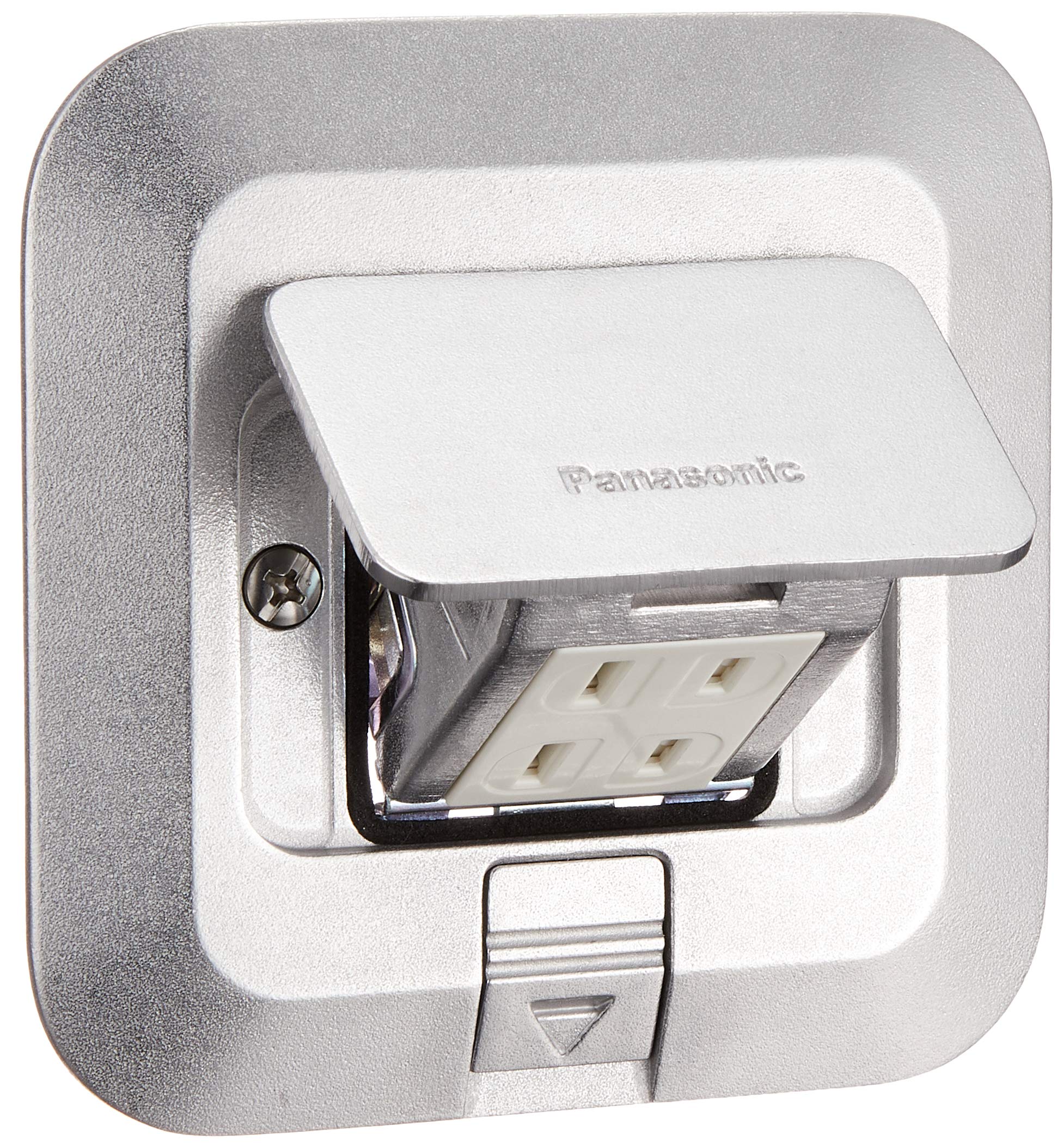 

Panasonic Upcon Silver for Buildings and Stores Square 2 Pieces 2P15A 125V DU5340P