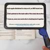 Y5GD 5 Time Glass with 48 LED Light Foldable Handle Anti Glares Lens for Reading Assistance Low Visibilities Seniors