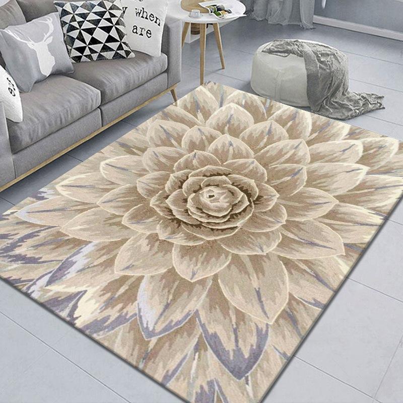 Sofa Carpet Bohemian Living Room Rectangle Area Rug Nordic Ethnic Style Bedroom Balcony Mat Moroccan Folk Retro Bedside Blanket