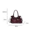 Borsa a Tote da Donna di Grande Capacità in Stile Retrò, Borsa a Spalla/Crossbody Elegante e Casual Premium Multi-Utilizzo per Lavoro, Shopping, Uso Quotidiano