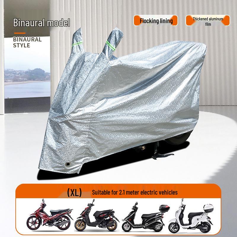Electric Bike & Motorcycle Rain & Dust Cover: Waterproof & Thickened Sun Protection