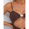 One Piece Swimsuit New Sexy Swimwear Women Swimsuit Hollow Out Bathing Suit Beachwear Female Biquini Swim