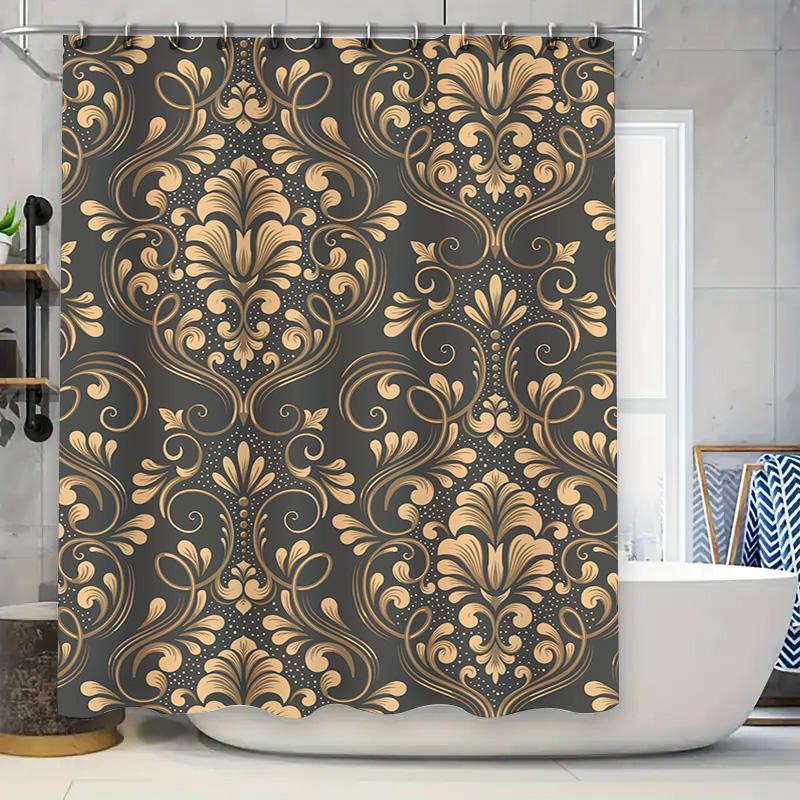 Farm Fresh Cow Bathroom Shower Curtain: Colorful Animal Farm Decor for Your Home 90x180cm