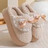 Cartoon Cute and Interesting Women Slippers Warm Thickening Lightweight Bedroom Winter Cotton Shoes Women Toe Wrap Cotton Shoes