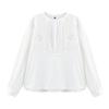 European and American Style, New Women's Clothing, Classic Series Vertical Lace Embroidery Shirt 4786058