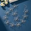 Temperament Mode Super Onsterfelijke Bloem Hanger Ketting Vrouwelijke Niche Design Gevoel Hol Licht Luxe Sleutelbeen Ketting