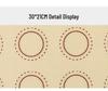 Silicone Fiberglass Kneading & Baking Mat for Cookies & Macarons