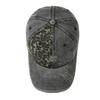 Leopard Print Stitching Baseball Cap Unisex Vintage Embroidered Peaked Cap Outdoor Couple Sun Hat