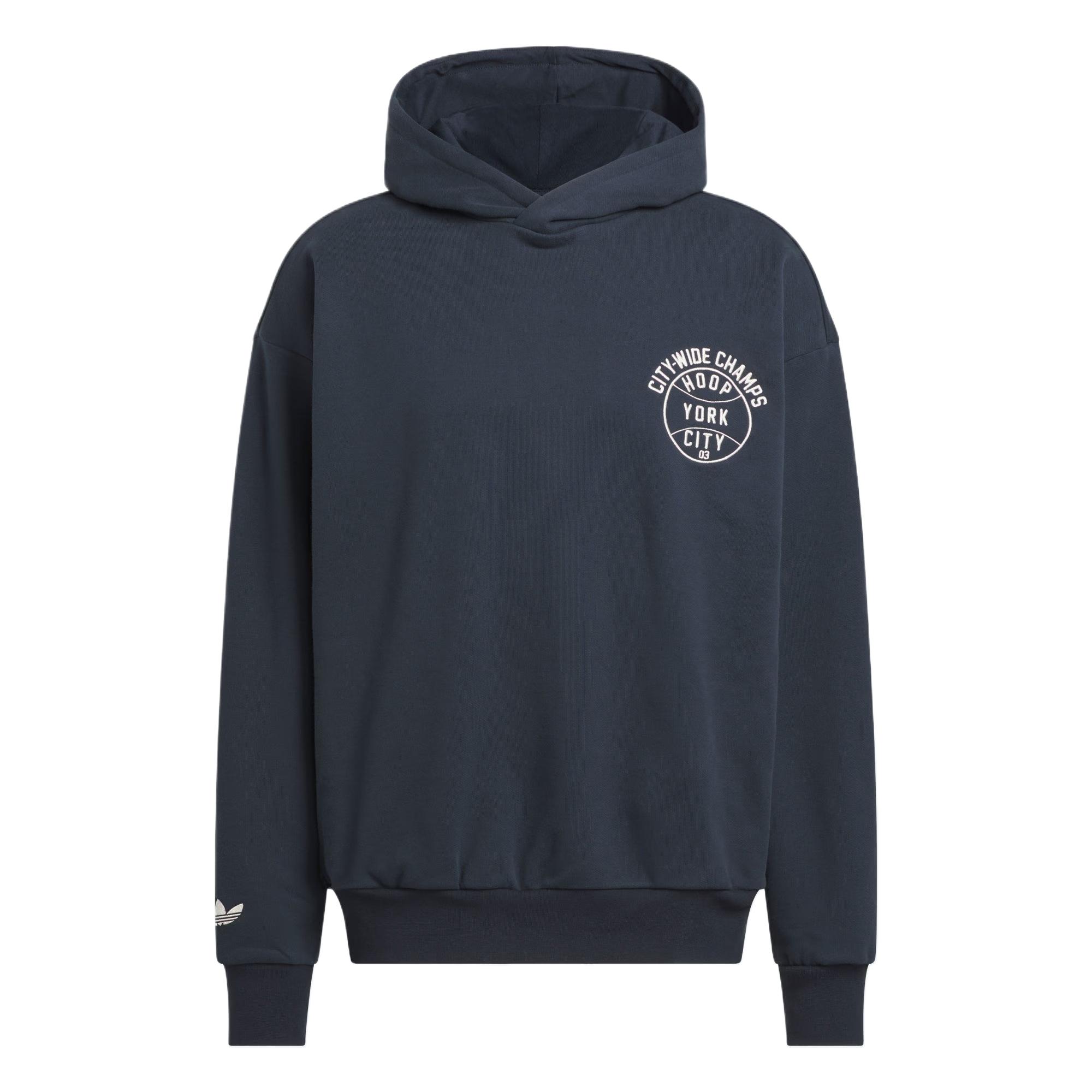 adidas Originals HYC Hoody Basketball-Inspired Navy Blue Hoodie Unisex JY4738 M