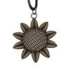 45cm Necklace Leather Chain Big Leaf Flower Kids' Jewelry Materials QN042