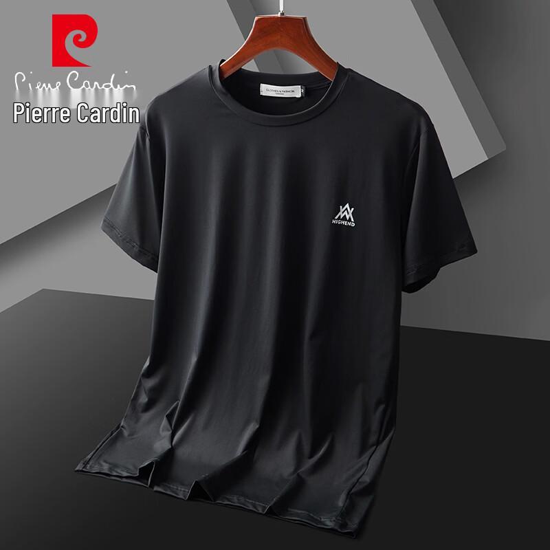 Pierre Cardin Men's Ice Silk Quick-Dry Short Sleeve T-Shirt