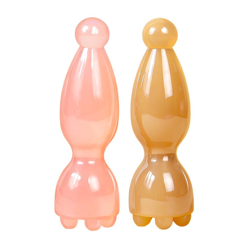 Suzaku Lotus Pod Gesichts-Gua-Sha-Massagegerät-Stick für Augenlid- & Gesichts-Akupressur