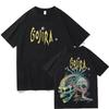 Skull Anemone Cotton TShirt French Metal Band Gojira Merch Unisex Vintage Fashion HighQuality Casual Y2K Top Tshirts