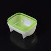Pet Hamster Bathroom Bath Sand Room Sauna Toilet Cage Sand Baths Clear Plastic