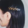 Usite AMONG RIBBON HAIR PIN (LEOPARD)