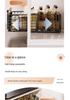 Foldable Kitchen Under-Sink Pull-Out Storage Rack for Seasoning and Tableware