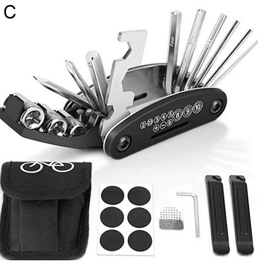 

Мини-торцевой ключ для горного велосипеда, многоцелевой гаечный ключ, велосипедный мультитул, отвертка C