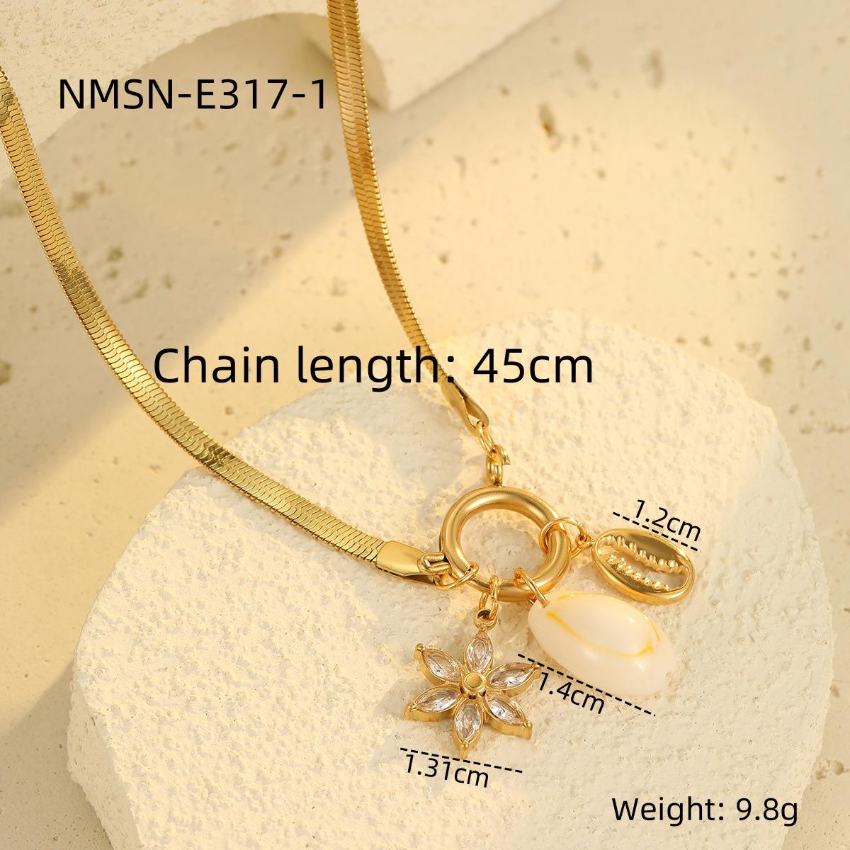 GEMCHIC Women s Fashion Heart Pendant Necklace Stainless Steel Trendy Chain Choker