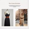 Women’s Elastic Wide Waist Belt Retro Classic Style Statement Piece Match for Long Shirts and Dresses