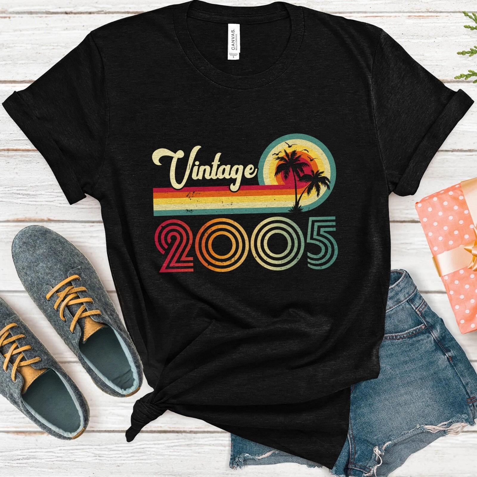 Vintage 2005 t-shirt, 20th Birthday Shirt, 2005 Birthday, Vintage 2005, 20th T M