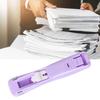 Paper Clam Clip Dispenser Plastic Metal Clamp Stapler Handheld Strong Clamping Clip Dispenser for