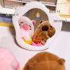 Lotus Meditation Capybara Plush Pillow - Cute Buddhist Toy Gift for Office Workers