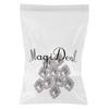 Craft Flat Back Buttons 25mm Rhinestone Crystal Sewing Accessory Set for Fabric Clothing Decorations
