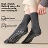 Women's Sweat-absorbing Yoga Socks, Anti-slip Pilates Five-finger Socks, Mid-calf Sports and Fitness Socks
