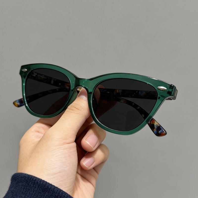 Fashion Gray Lenses Myopia Glasses for Women Trendy Casual Outdoor Sunglasses with Minus Diopters Cat Eye Anti-UV Eyewear Men