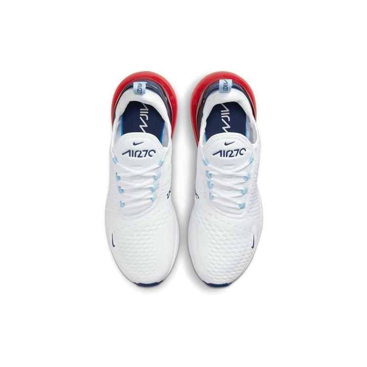 Nike Air Max 270 USA Men Sneakers White Midnight-Navy Psychic-Blue DJ5172-100
