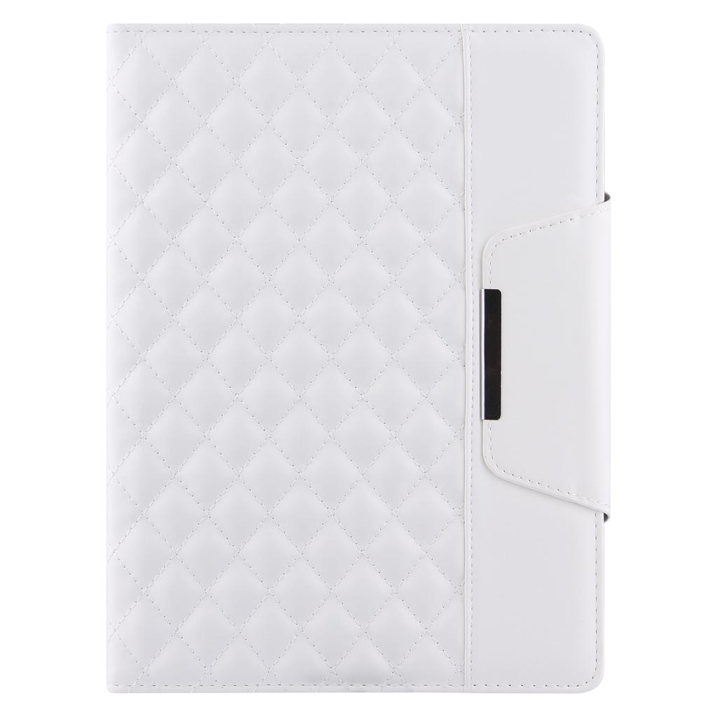 For iPad Pro 11 (2025)/11 (2024) Case Grids Leather Tablet Cover Auto Wake/Sleep Card Holder