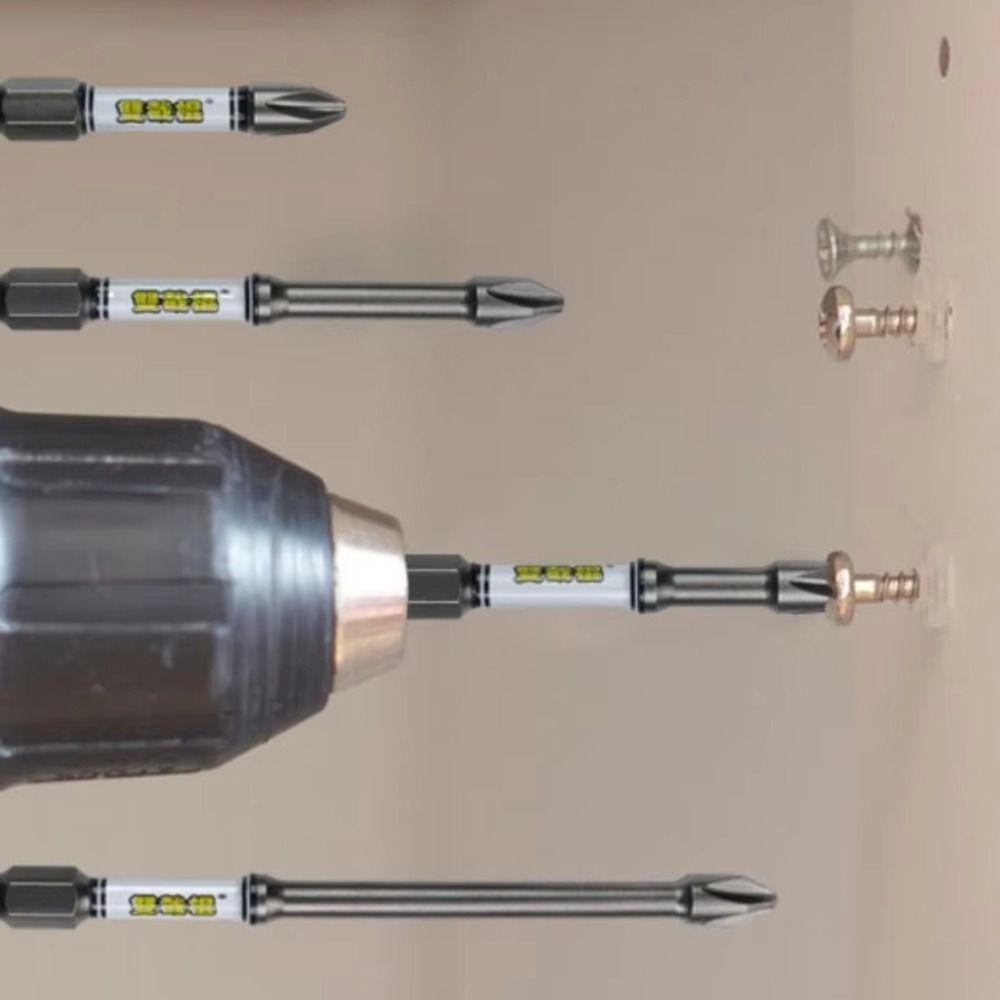 

Impact Resistant Cross Head Bit High Hardness Electric Screwdriver Bit Power Hand Tools 5pcs