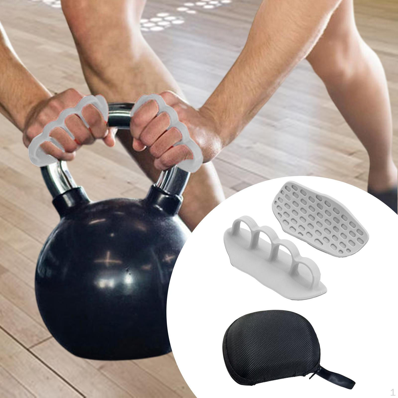 

1 пара спортивных захватов для поднятия тяжестей, гибкие перчатки без пальцев для тренировок серый