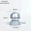 Wrought Iron Hollow Decorative Staircase Post Cap - Round Handrail Ball for Railing Fence Accessories
