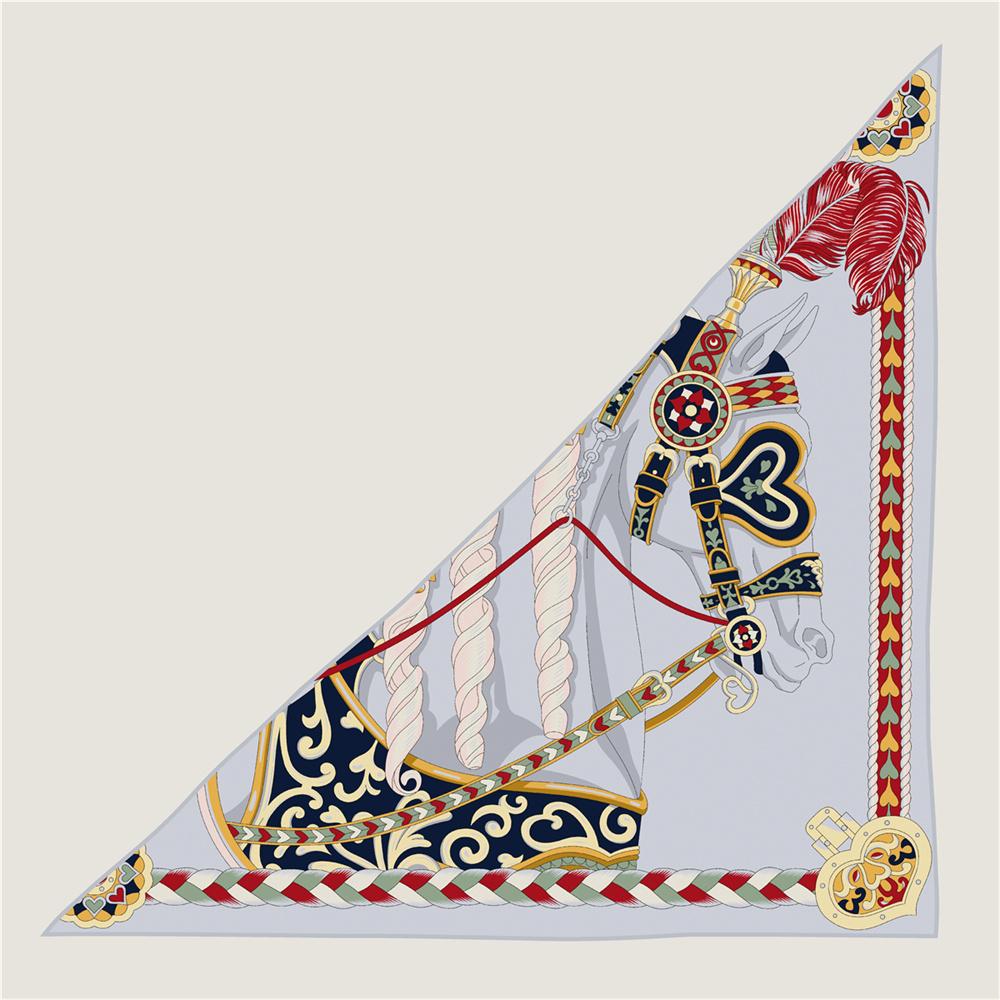 30% Silk 70% Cashmere Scarf Women Hand Rolled Fashion Print Triangle Scarves Wraps Bandana Big Hijabs Female Foulard