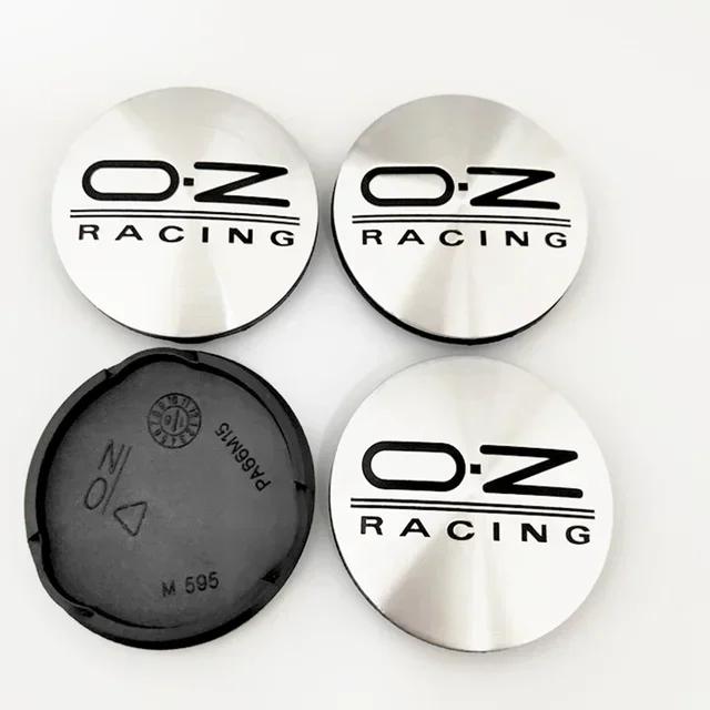 4ks 62mm středové krytky kol pro auto pro OZ M595 O.Z acing Alloy Kryt středové krytky ráfku kola auta