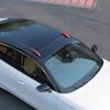 1Pair Auto 3D Dragon Horns Decoration Exterior Accessories Car Roof Decoration Elasticity EVA Horns Sticker