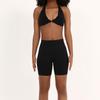 Longchan Women's Sports Bra & Shorts Set