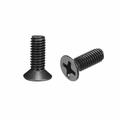 uxcell 50pcs M3.5 x 10mm Flat Head Screws, Phillips Head Fasteners, Black, for Laptops, PCs, TVs, Fans, Audio Switches