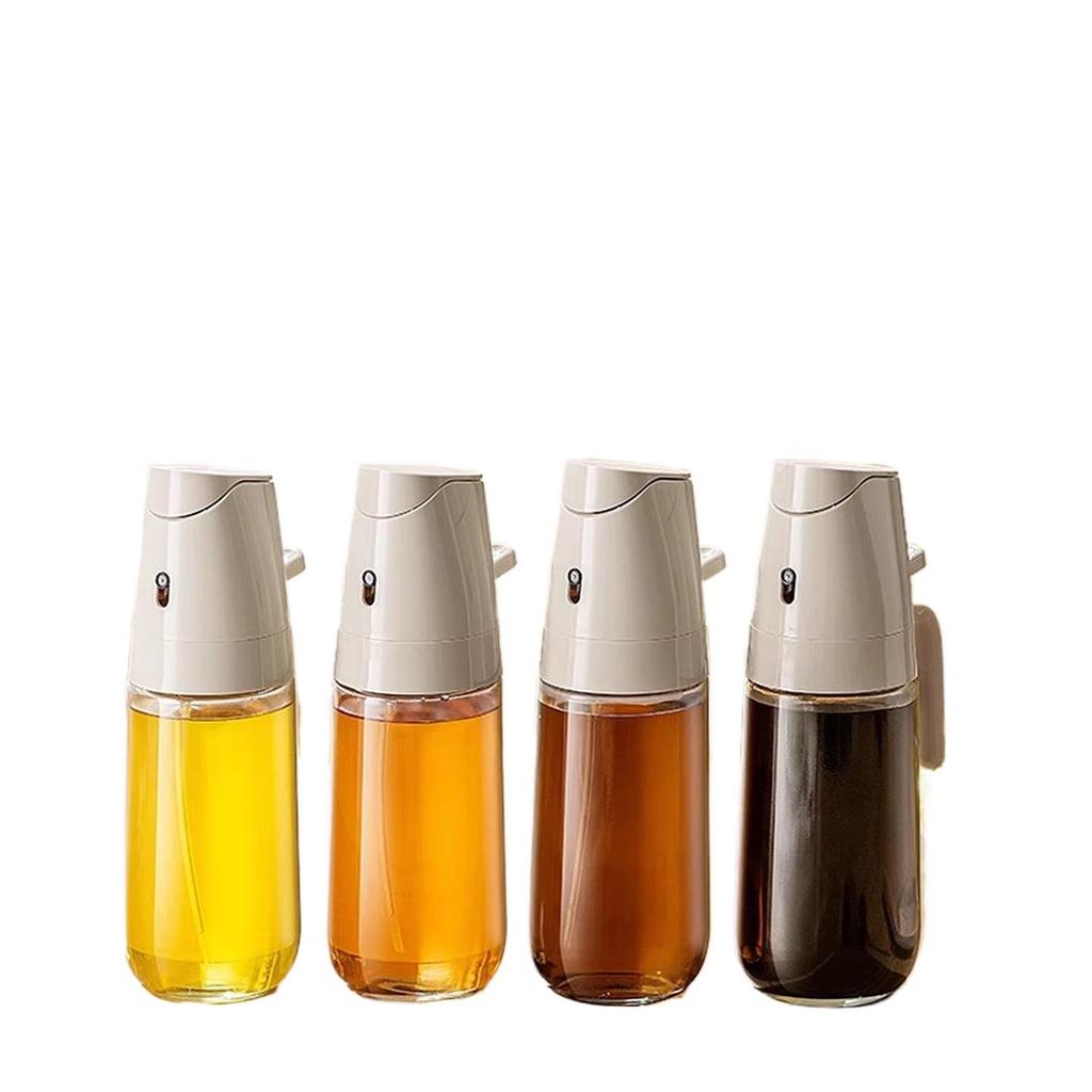 Dual-Use Glass Oil & Vinegar Sprayer: Mist & Pour Dispenser for Kitchen Use