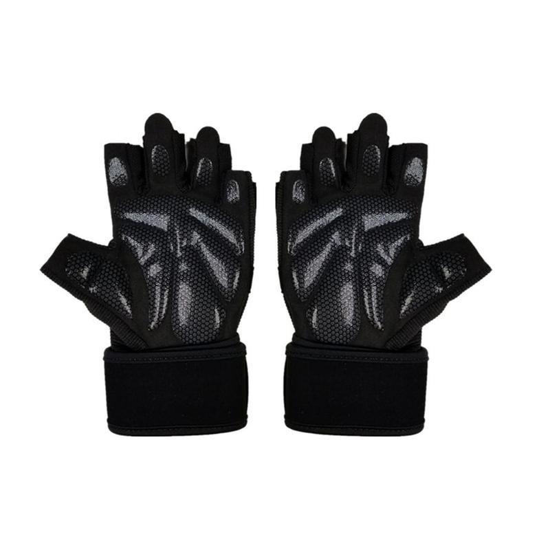 Weight Lifting Gym Gloves Men Sports Gloves Fitness Workout Exercise Training Protect Wrist Weightli