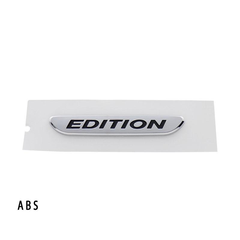 

3D Стайлинг АВТО EDITION для капота, крыла, багажника, задней крышки, шильдик, наклейка, эмблема abs-chrome-black