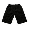 Mens Corduroy Shorts Relaxed Fit Knee Length Straight Leg Casual Shorts with Elastic Waistband and Side Pocket Design for Everyday Wear