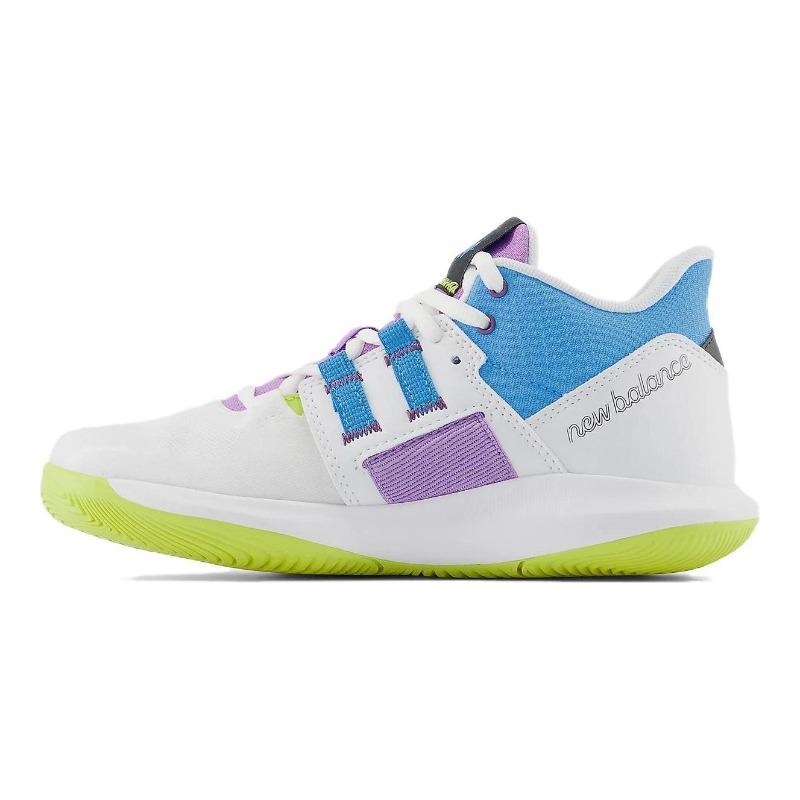 New Balance Coco CG1 Unity of Sport Kids Comfort Training Shoes White Blue Purple KCCOCOQU 33.5
