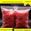 Heat-Resistant Rubber Bands for Perming and Digital Heat Perm Cowhide Sleeves